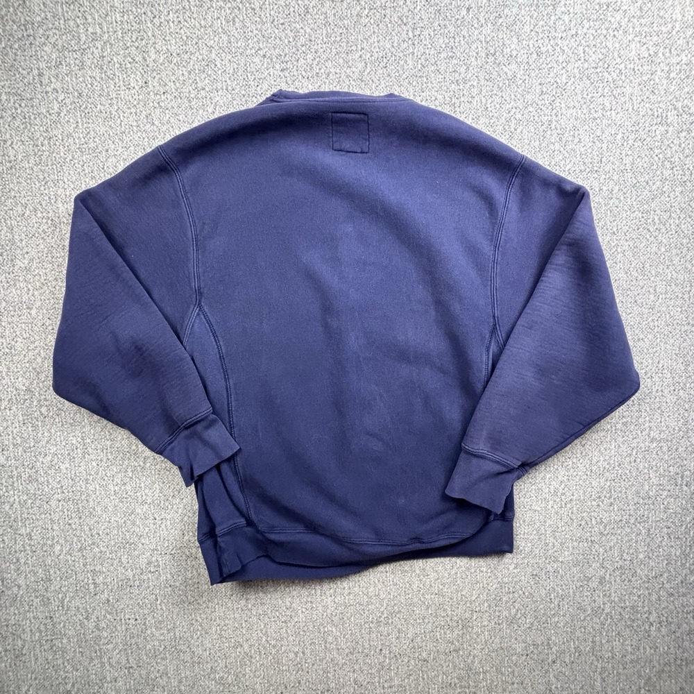 Vintage Michigan Wolverines Sweatshirt Men M Crewneck Sweater Sewn Y2K 00s - Picture 9 of 10